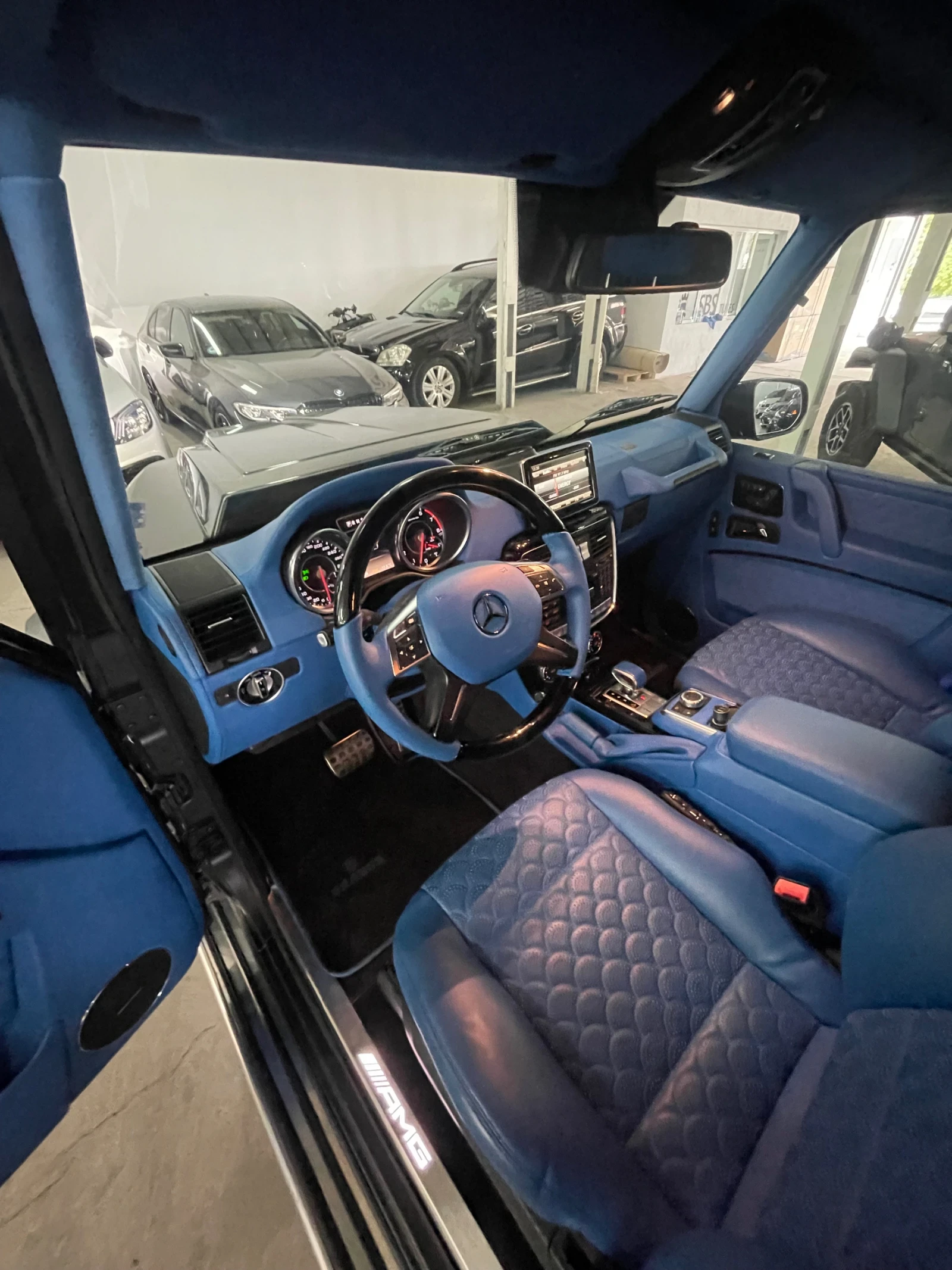 Mercedes-Benz G 63 AMG BRABUS/камера/Обдух/Designo/FULL MAX!!!, снимка 11 - Автомобили и джипове - 54979227