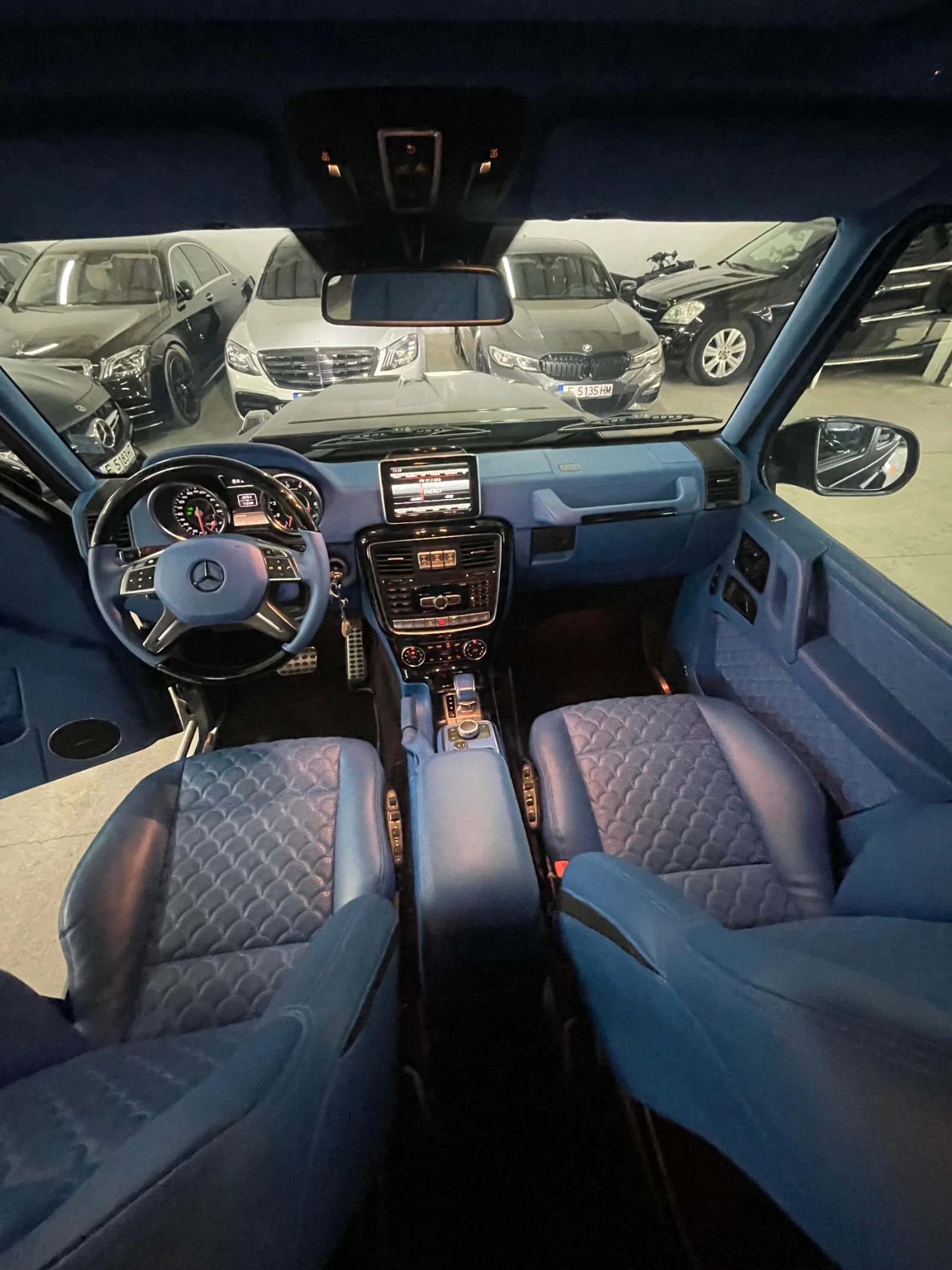 Mercedes-Benz G 63 AMG BRABUS/камера/Обдух/Designo/FULL MAX!!!, снимка 9 - Автомобили и джипове - 54979227