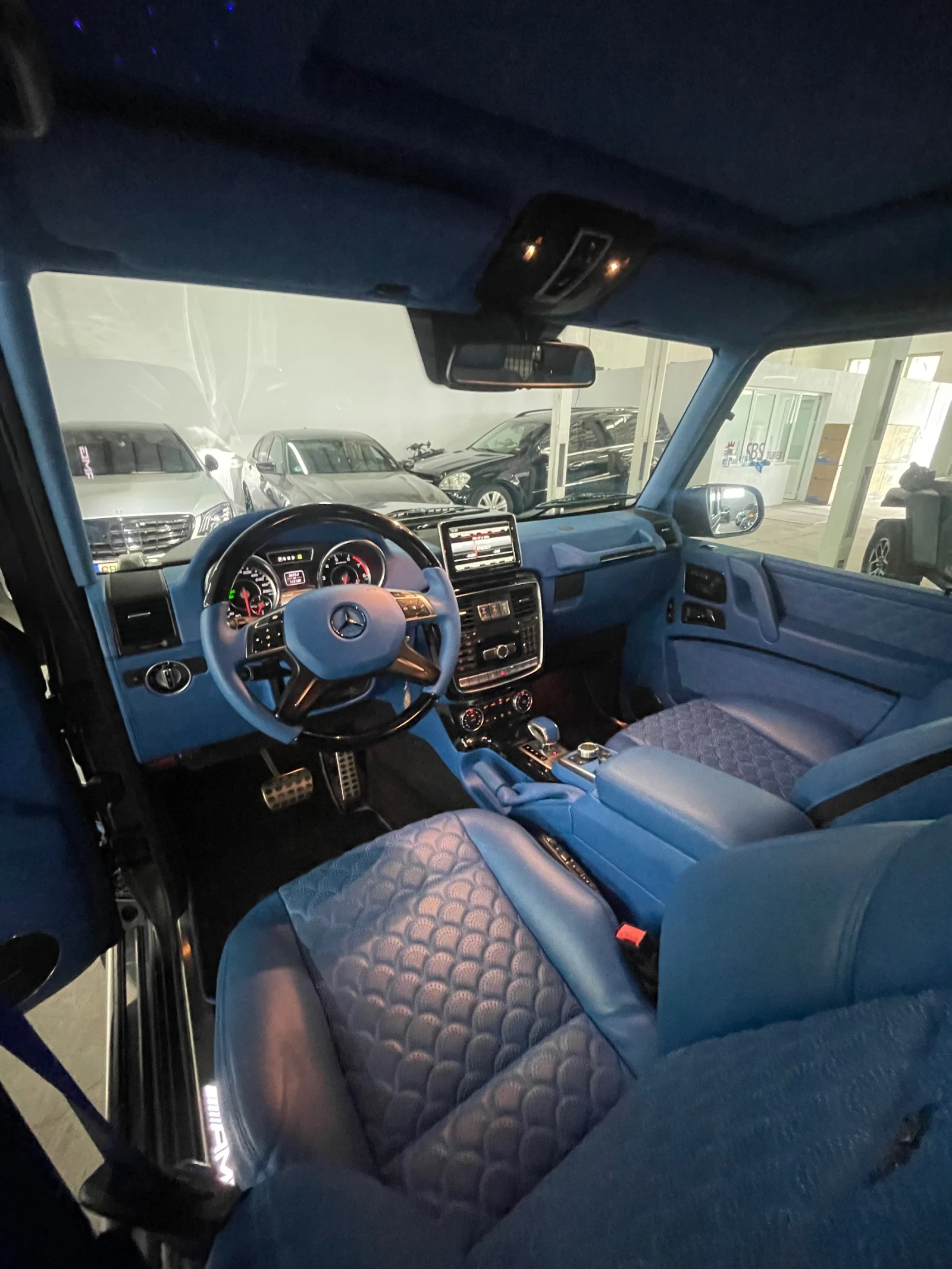 Mercedes-Benz G 63 AMG BRABUS/камера/Обдух/Designo/FULL MAX!!!, снимка 10 - Автомобили и джипове - 54979227