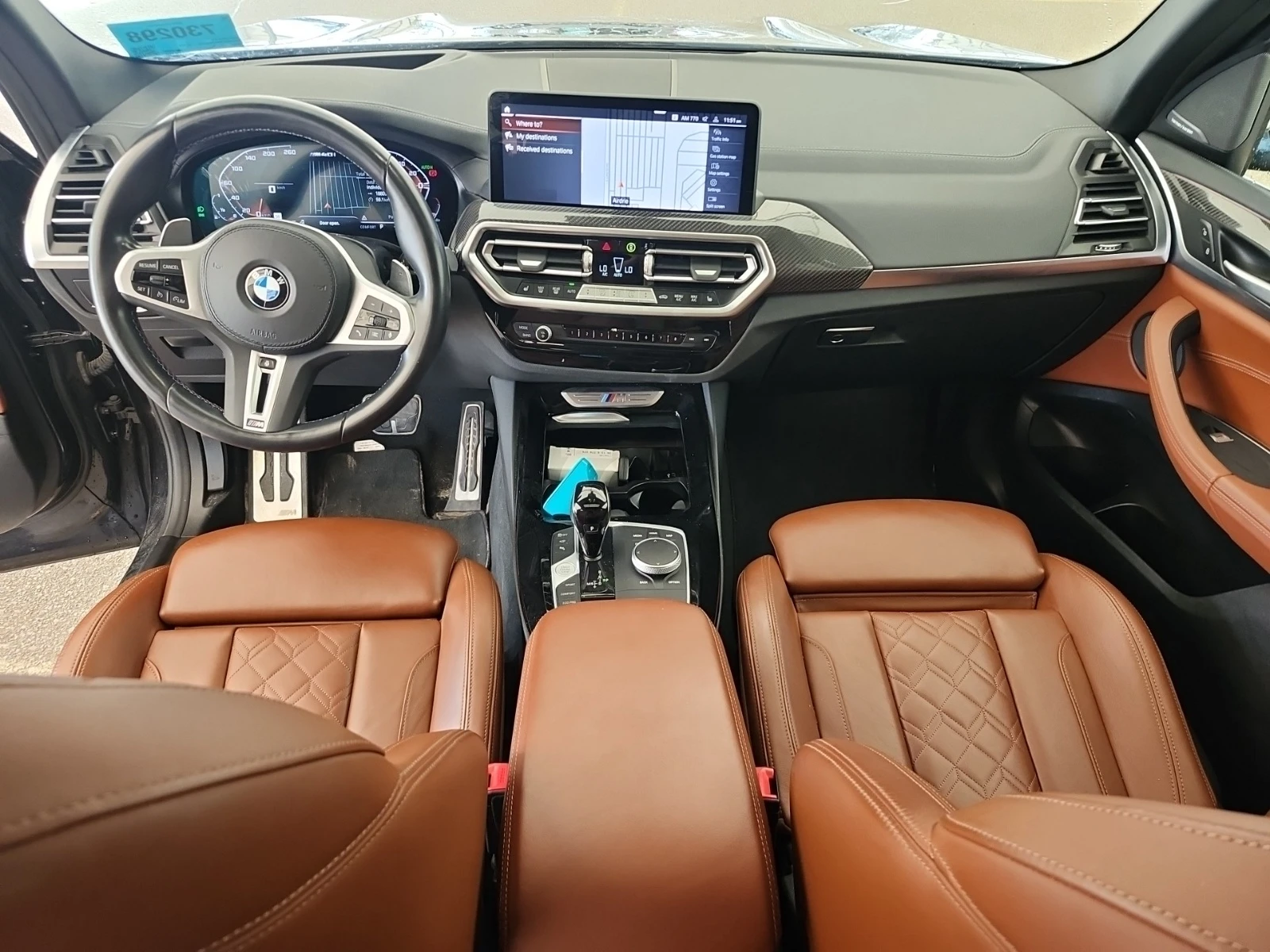BMW X3 M40i * HEAD UP * ПАНОРАМА * CARFAX * , снимка 7 - Автомобили и джипове - 55403071