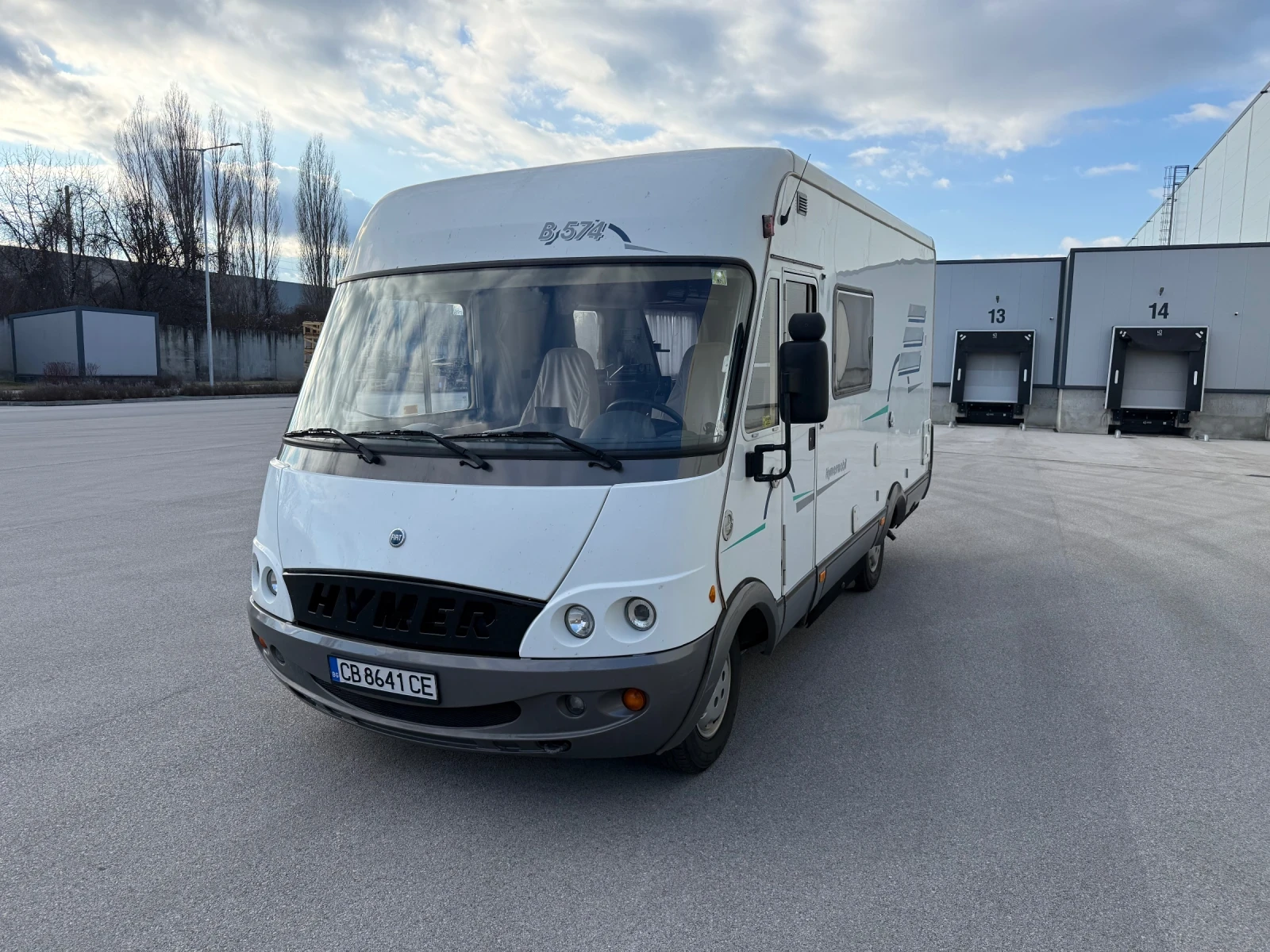 Кемпер HYMER / ERIBA B574