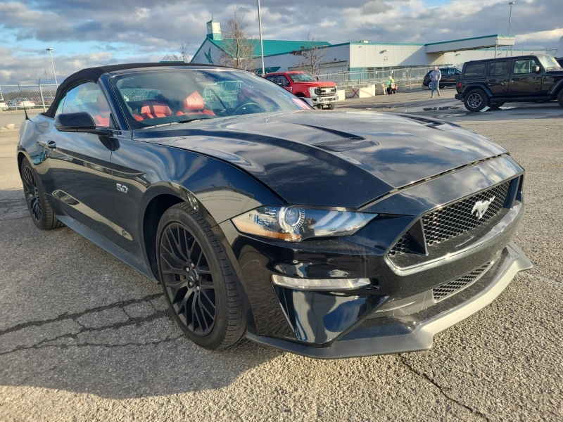 Ford Mustang GT PREMIUM Проверен автомобил без щети, снимка 1 - Автомобили и джипове - 48769145