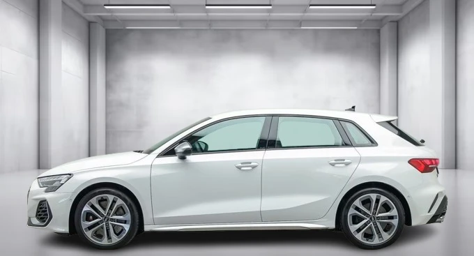 Audi S3 Sportback = Black Optics Plus = Гаранция, снимка 4 - Автомобили и джипове - 54372377
