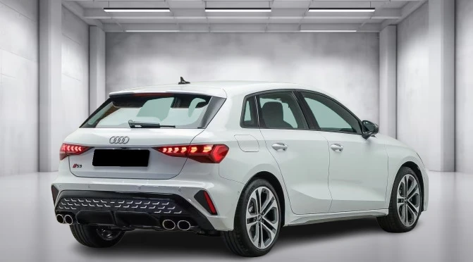 Audi S3 Sportback = Black Optics Plus = Гаранция, снимка 3 - Автомобили и джипове - 54372377