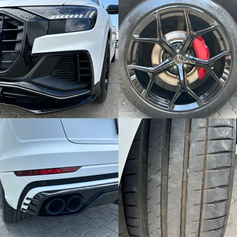 Audi Q8 3xS-LINE#ABT PACK#SOFTCLOSE#ALCANTARA#ОБДУХ, снимка 7 - Автомобили и джипове - 46927573