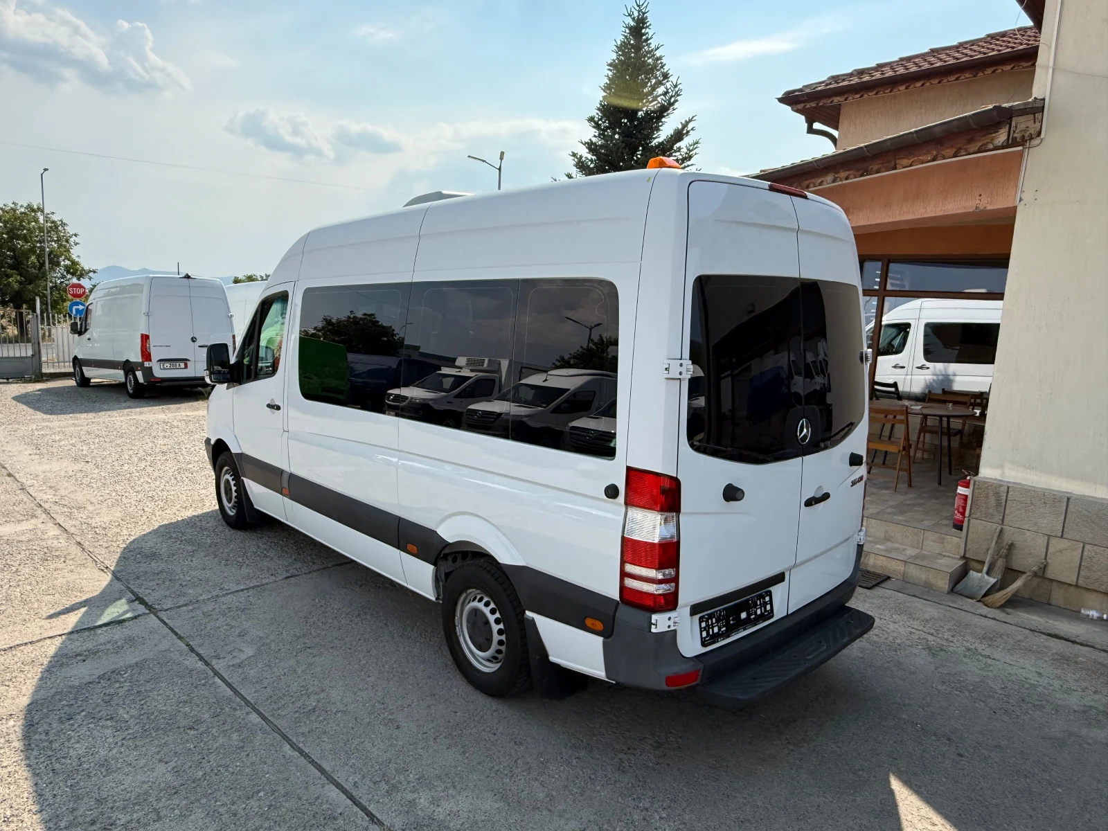 Mercedes-Benz Sprinter 315 9МЕСТА, 2xКЛИМА, FULL екстри, OM646, НОВ!, снимка 5 - Бусове и автобуси - 55770709