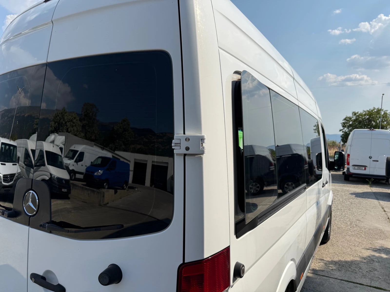Mercedes-Benz Sprinter 315 9МЕСТА, 2xКЛИМА, FULL екстри, OM646, НОВ!, снимка 16 - Бусове и автобуси - 55770709