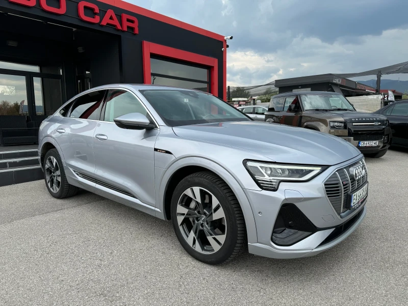 Audi E-Tron 55 SPORT-COUPE-95kW-S LINE-ПОДГРЕВ-ОБДУХВАНЕ-LONG , снимка 6 - Автомобили и джипове - 42824688