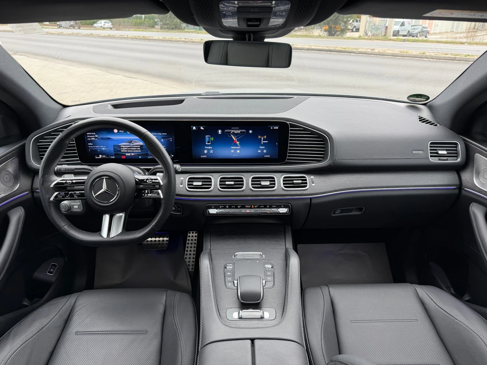 Mercedes-Benz GLE 450 D#BRABUS#DESIGNO#PANORAMA#ОБДУХ#HEADUP#AIRMAT#НОВ, снимка 11 - Автомобили и джипове - 53895355