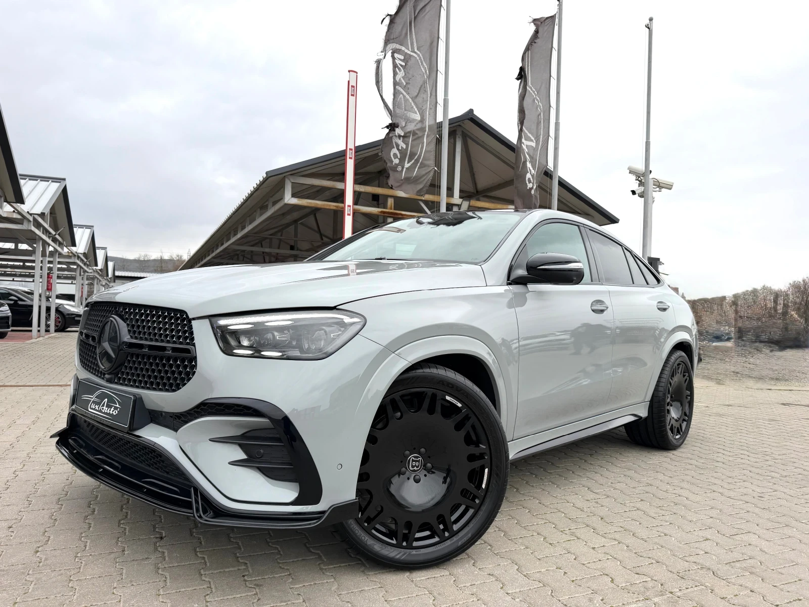 Mercedes-Benz GLE 450 D#BRABUS#DESIGNO#PANORAMA#ОБДУХ#HEADUP#AIRMAT#НОВ, снимка 2 - Автомобили и джипове - 53895355