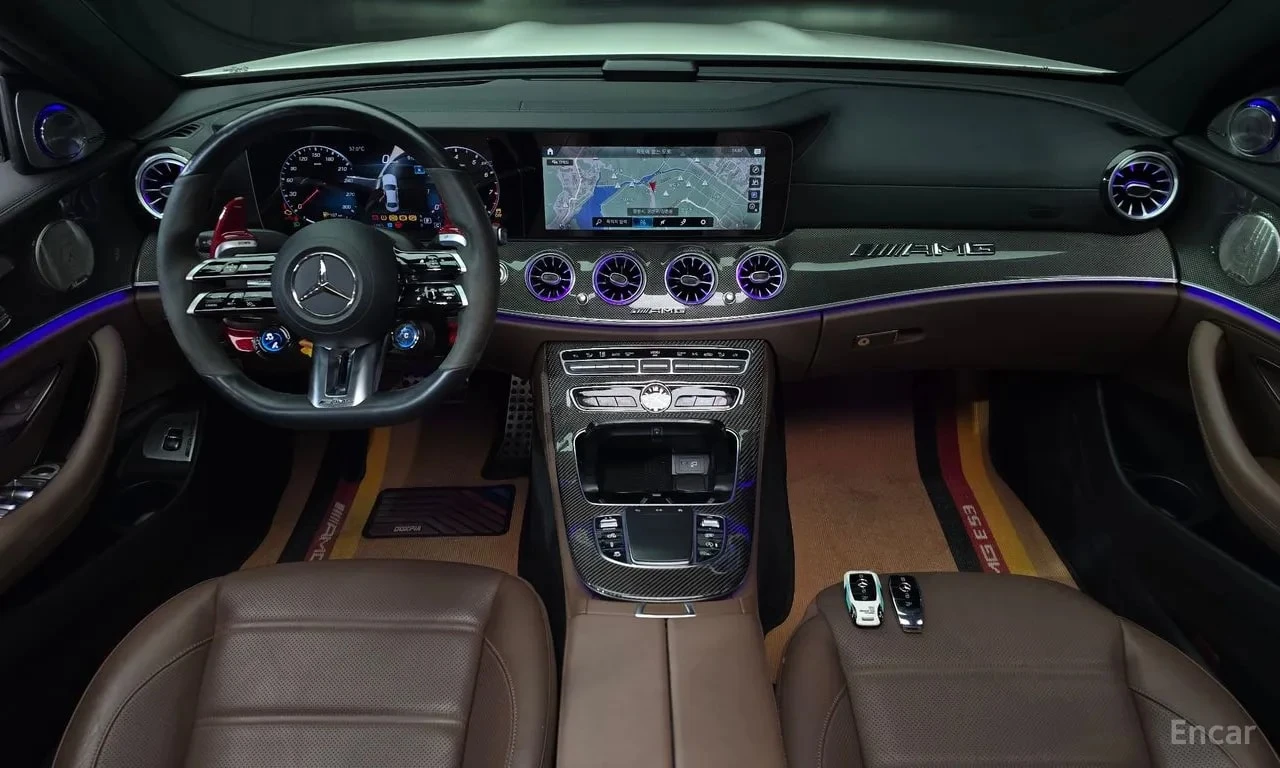 Mercedes-Benz E 53 AMG 4MATIC+ /ОБДУХВАНЕ/ДИСТРОНИК/360, снимка 7 - Автомобили и джипове - 55925402