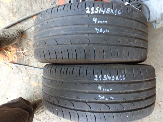 Гуми Летни 215/45R16, снимка 3 - Гуми и джанти - 18812490