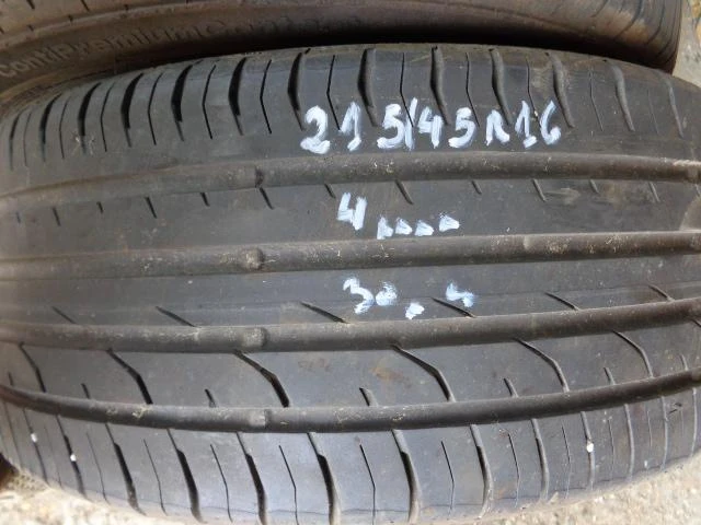 Гуми Летни 215/45R16, снимка 4 - Гуми и джанти - 18812490