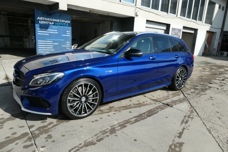 Mercedes-Benz C 43 AMG S 4-MATIC BURMEISTER ПАНОРАМА, снимка 9 - Автомобили и джипове - 48884407