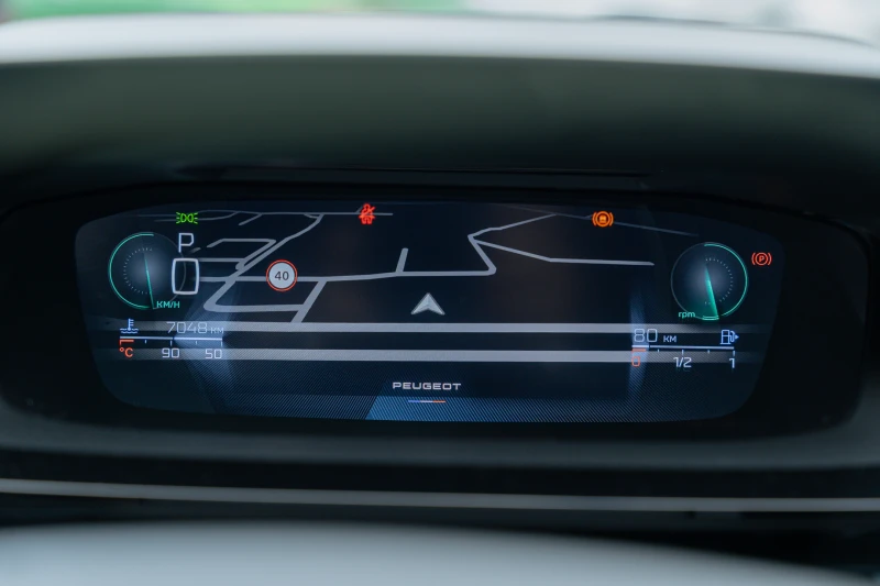 Peugeot 408 GT-LINE/1.2-PURETECH/131HP/360/NAVI/TSR/AMBIENT, снимка 14 - Автомобили и джипове - 50551087
