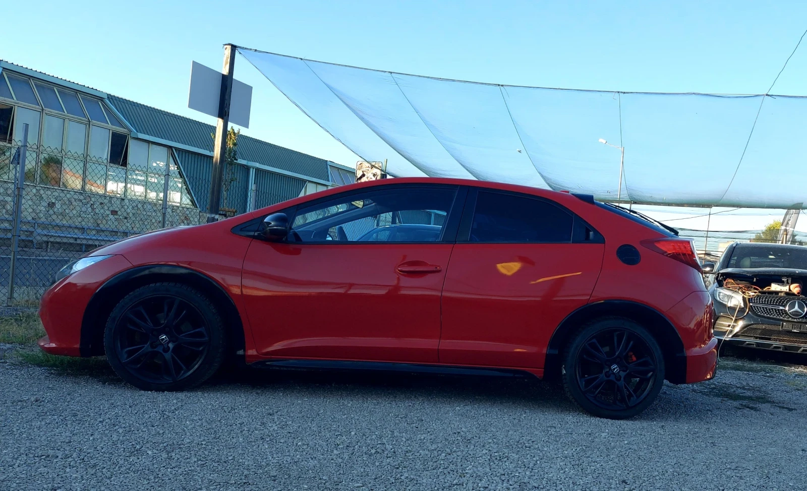 Honda Civic BLACK EDITION - Sport -1.8i V-TEC /141 kc. SWISS , снимка 8 - Автомобили и джипове - 55963208