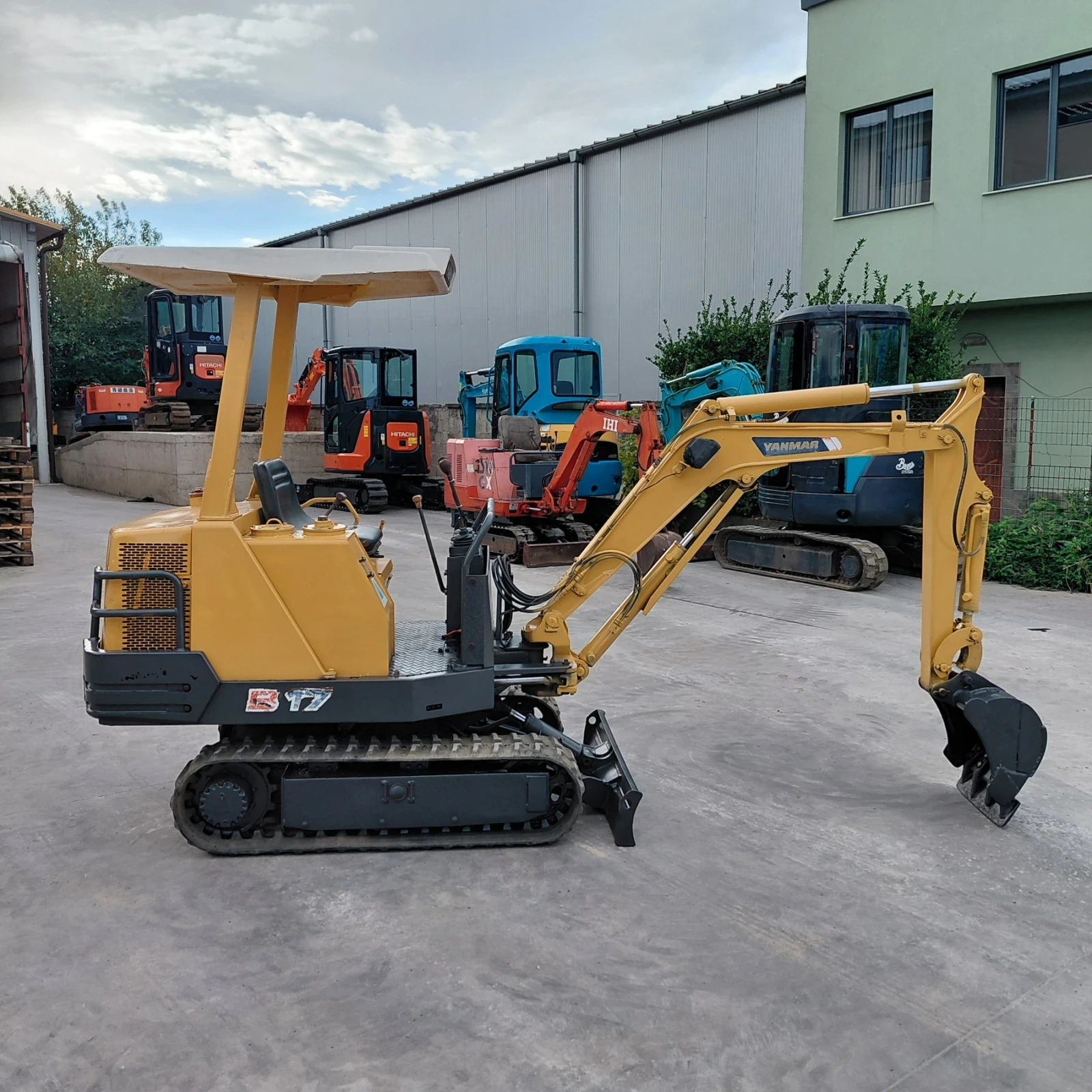 Багер Yanmar B17 * ПРОМОЦИЯ * , снимка 6 - Индустриална техника - 54347571