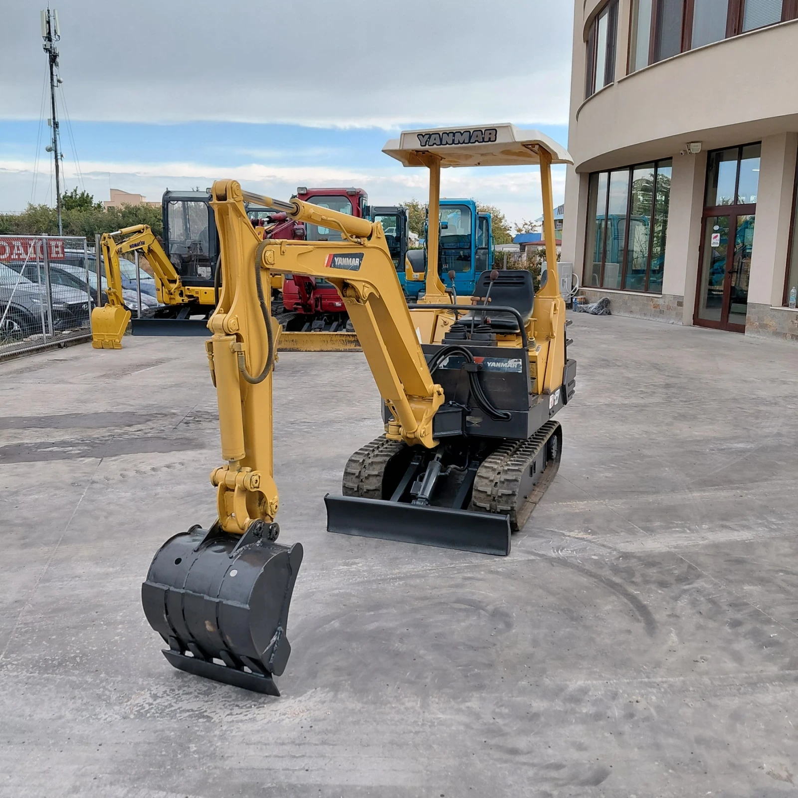 Багер Yanmar B17 * ПРОМОЦИЯ * , снимка 8 - Индустриална техника - 54347571