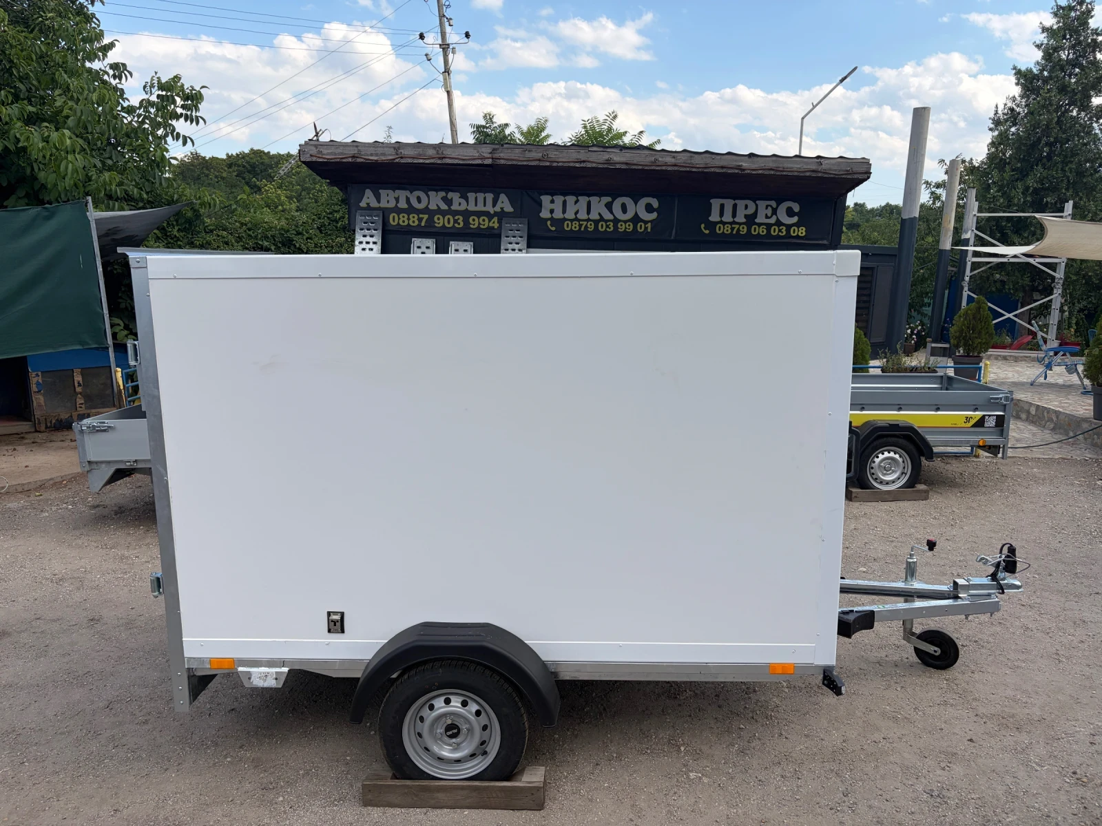 За автомобил Други Туристическо, куфарно ремарке REPO до 750kg., снимка 7 - Ремаркета - 55734686