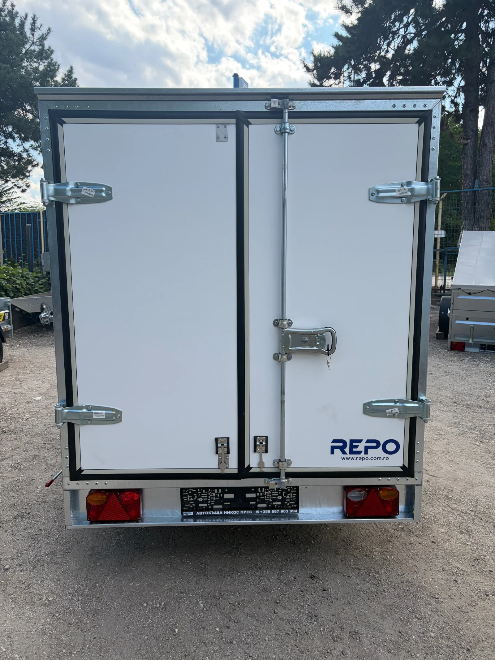 За автомобил Други Туристическо, куфарно ремарке REPO до 750kg., снимка 8 - Ремаркета - 55734686