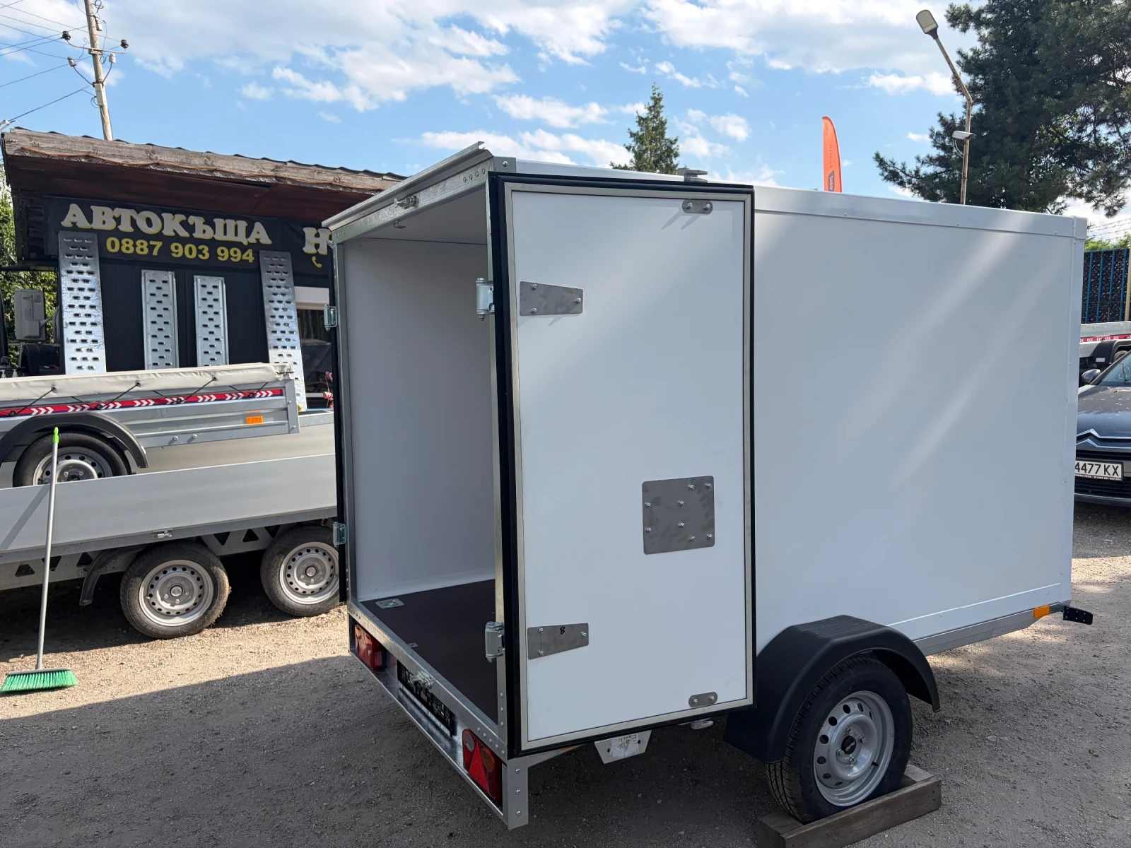 За автомобил Други Туристическо, куфарно ремарке REPO до 750kg., снимка 15 - Ремаркета - 55734686