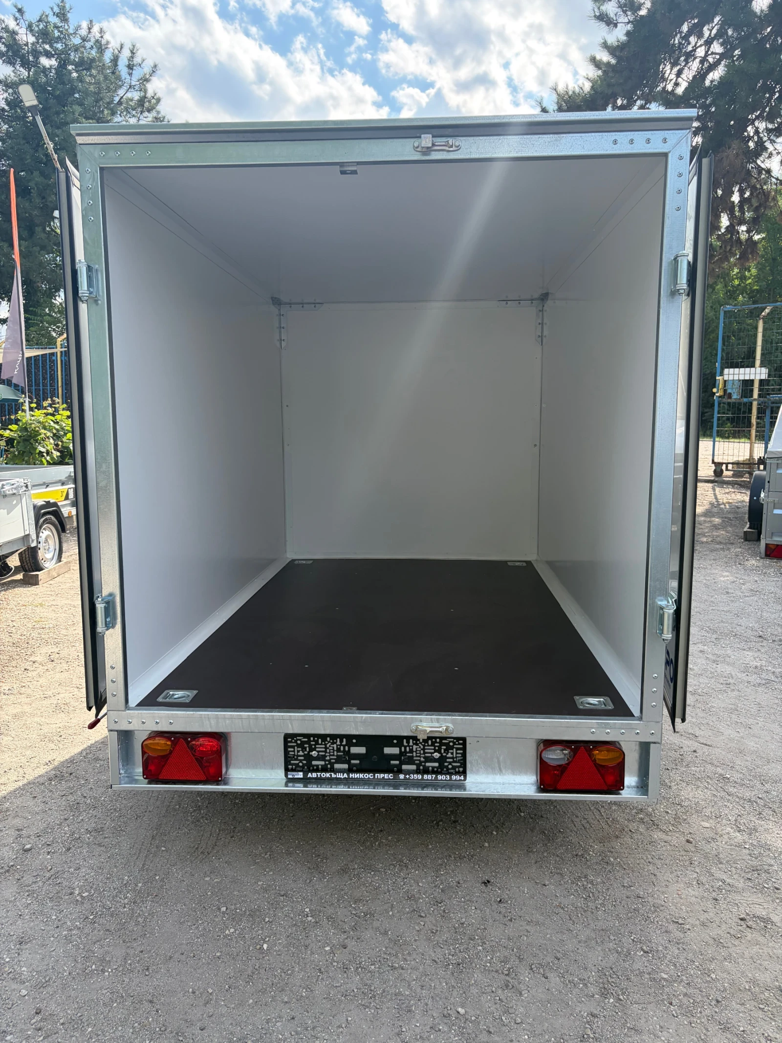За автомобил Други Туристическо, куфарно ремарке REPO до 750kg., снимка 11 - Ремаркета - 55734686