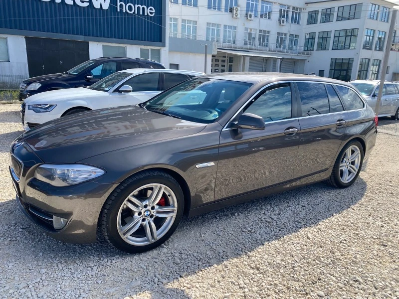 BMW 520 2.0d, 184кс, АВТОМАТ, КОЖА, ПОДГР, BXENON, НАВИ, K, снимка 7 - Автомобили и джипове - 40195022