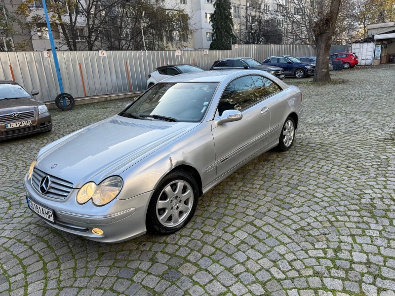 Mercedes-Benz CLK 2.7 CDi Обслужен  6 СК много запазен като нова , снимка 6 - Автомобили и джипове - 52498623