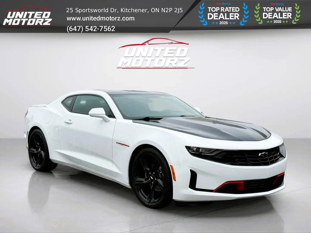 Chevrolet Camaro 1LT* Coupe* RWD* AвтоКредит* (ЦЕНА ДО БГ), снимка 3 - Автомобили и джипове - 53829511