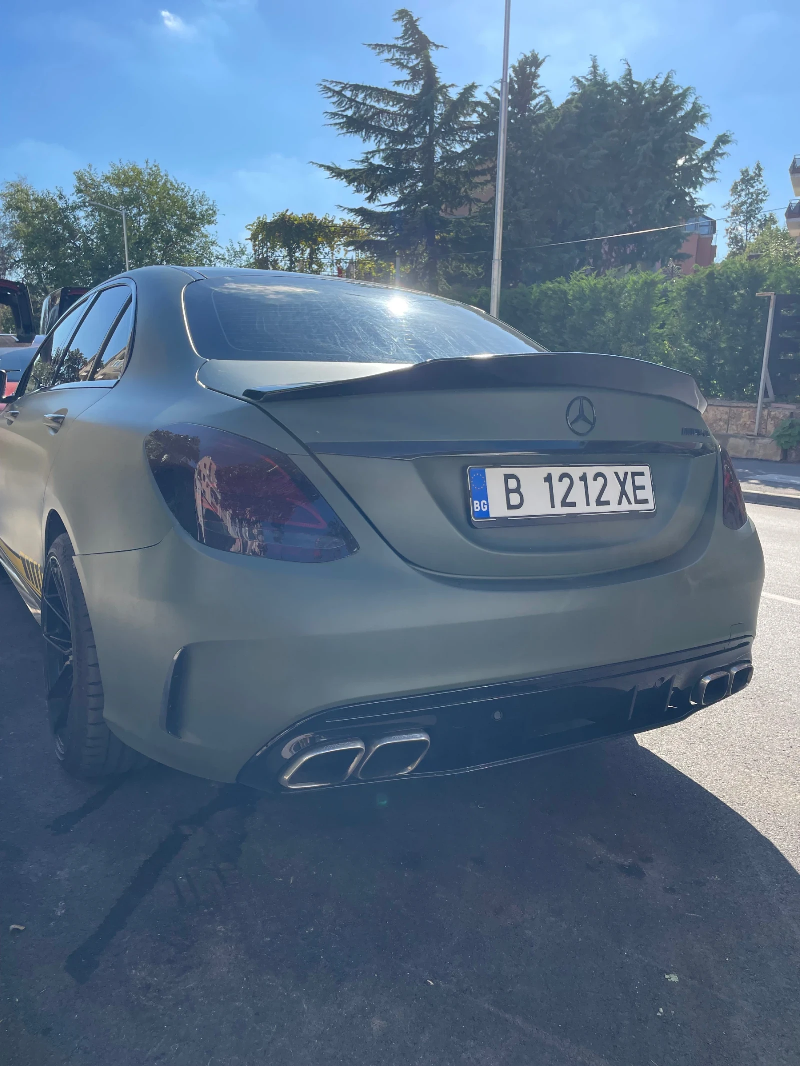 Mercedes-Benz C 400, снимка 7 - Автомобили и джипове - 56154251