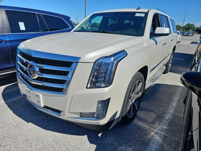 Cadillac Escalade Esv, 1st premium luxury , снимка 1 - Автомобили и джипове - 49291289