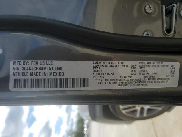 Jeep Compass 2.4L 4 Front-wheel Drive, снимка 6 - Автомобили и джипове - 53650276