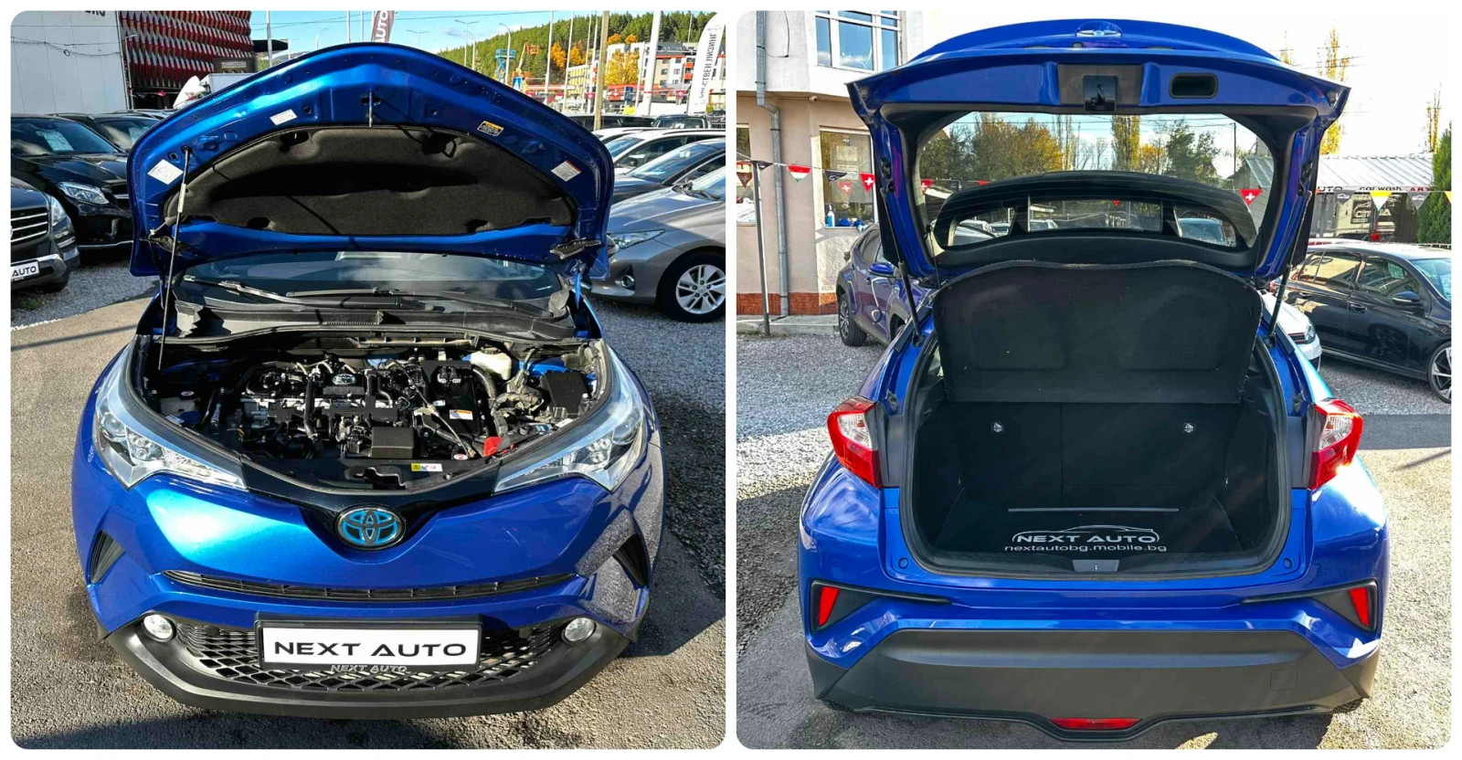 Toyota C-HR 1.8HYBRID 122HP DISTRONIC LANE ASSIST CAMERA | Mobile.bg   16