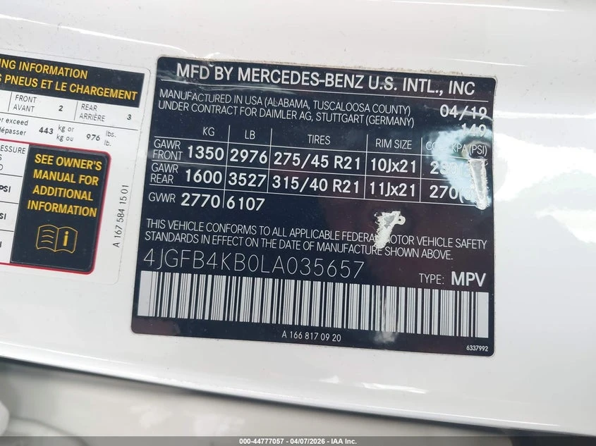 Mercedes-Benz GLE 350 2.0l 4Matic, снимка 9 - Автомобили и джипове - 54528612