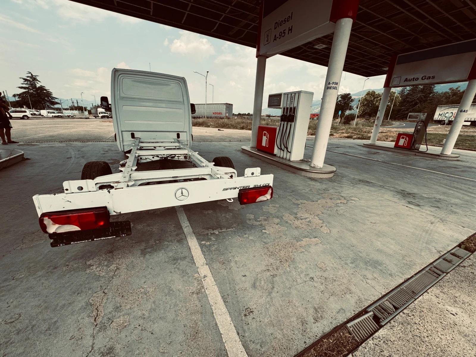 Mercedes-Benz Sprinter 316 На Шаси  4.30 междуосие, снимка 3 - Бусове и автобуси - 52814393