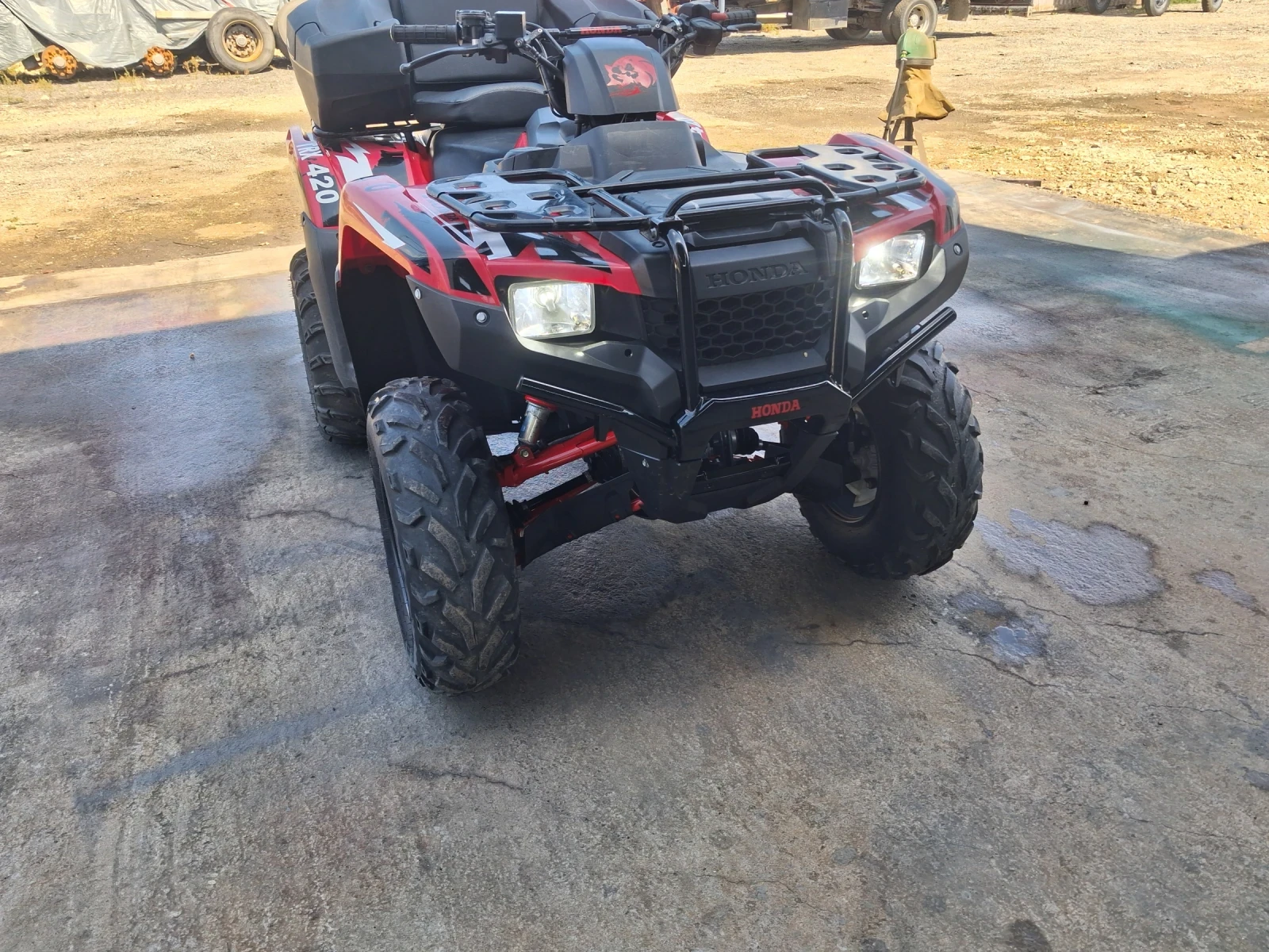 Honda Trx Trx 420, снимка 8 - Мотоциклети и мототехника - 55627739