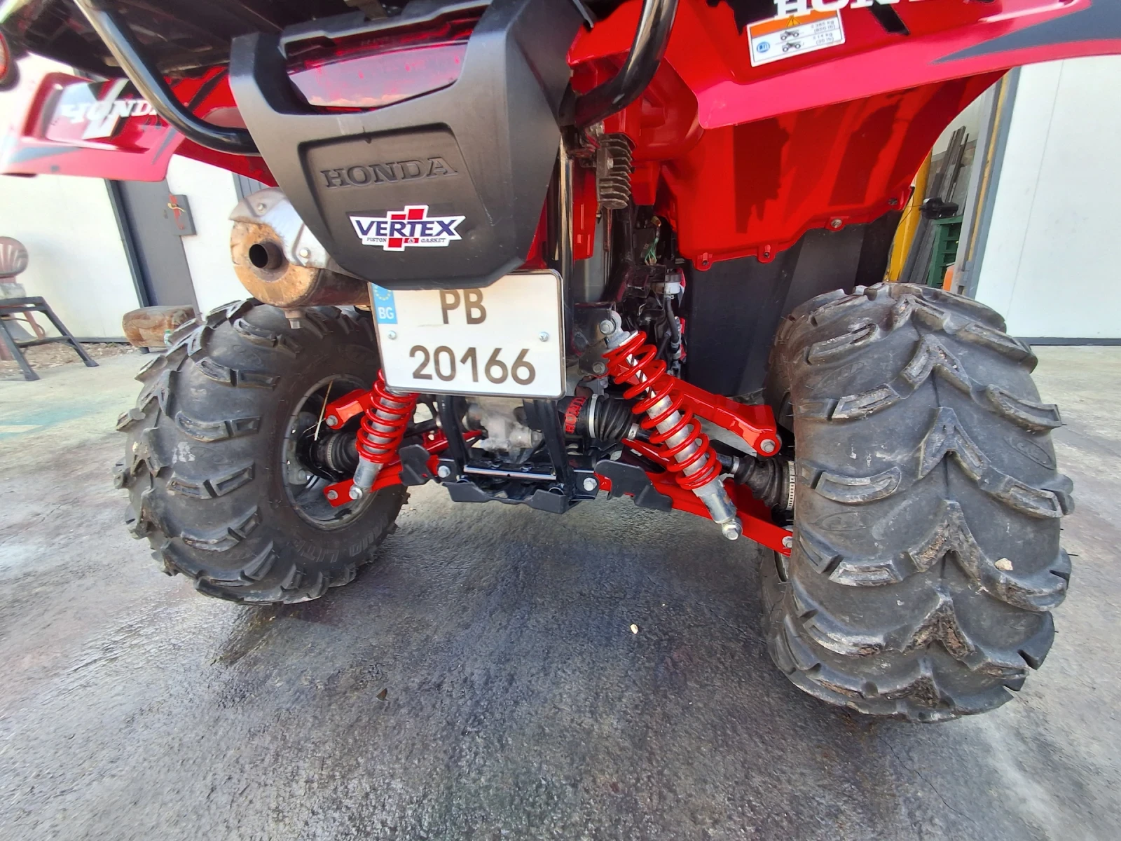 Honda Trx Trx 420, снимка 11 - Мотоциклети и мототехника - 55627739