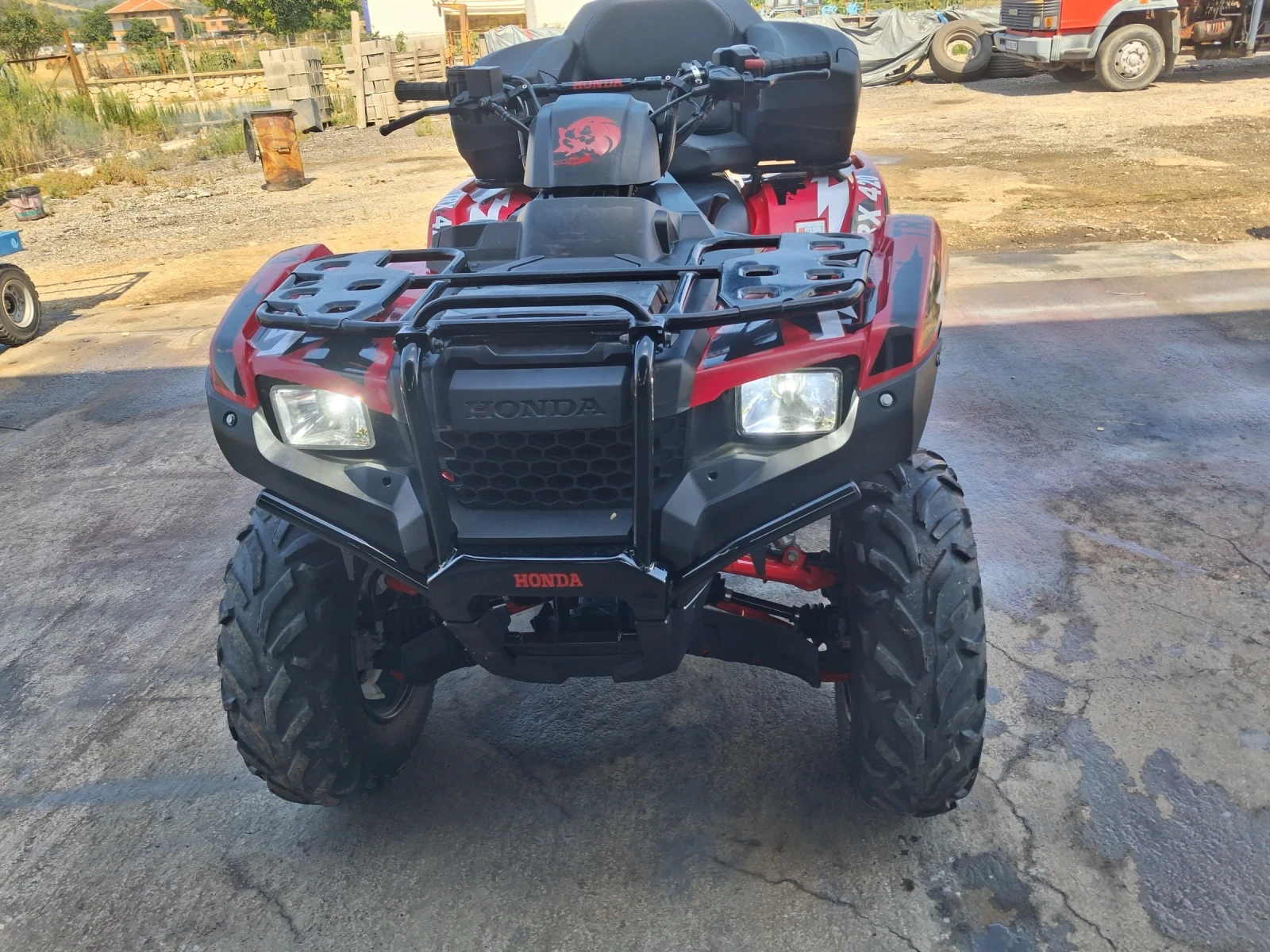 Honda Trx Trx 420, снимка 7 - Мотоциклети и мототехника - 55627739