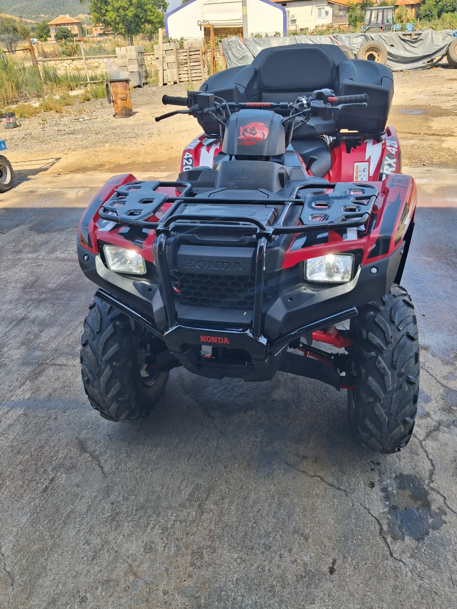 Honda Trx Trx 420, снимка 2 - Мотоциклети и мототехника - 55627739