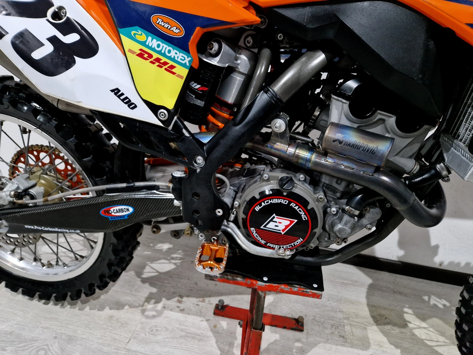Ktm SX-F 350icc, 2015г.!!AKRAPOVIC!!СТАРТЕР!!, снимка 16 - Мотоциклети и мототехника - 56238280