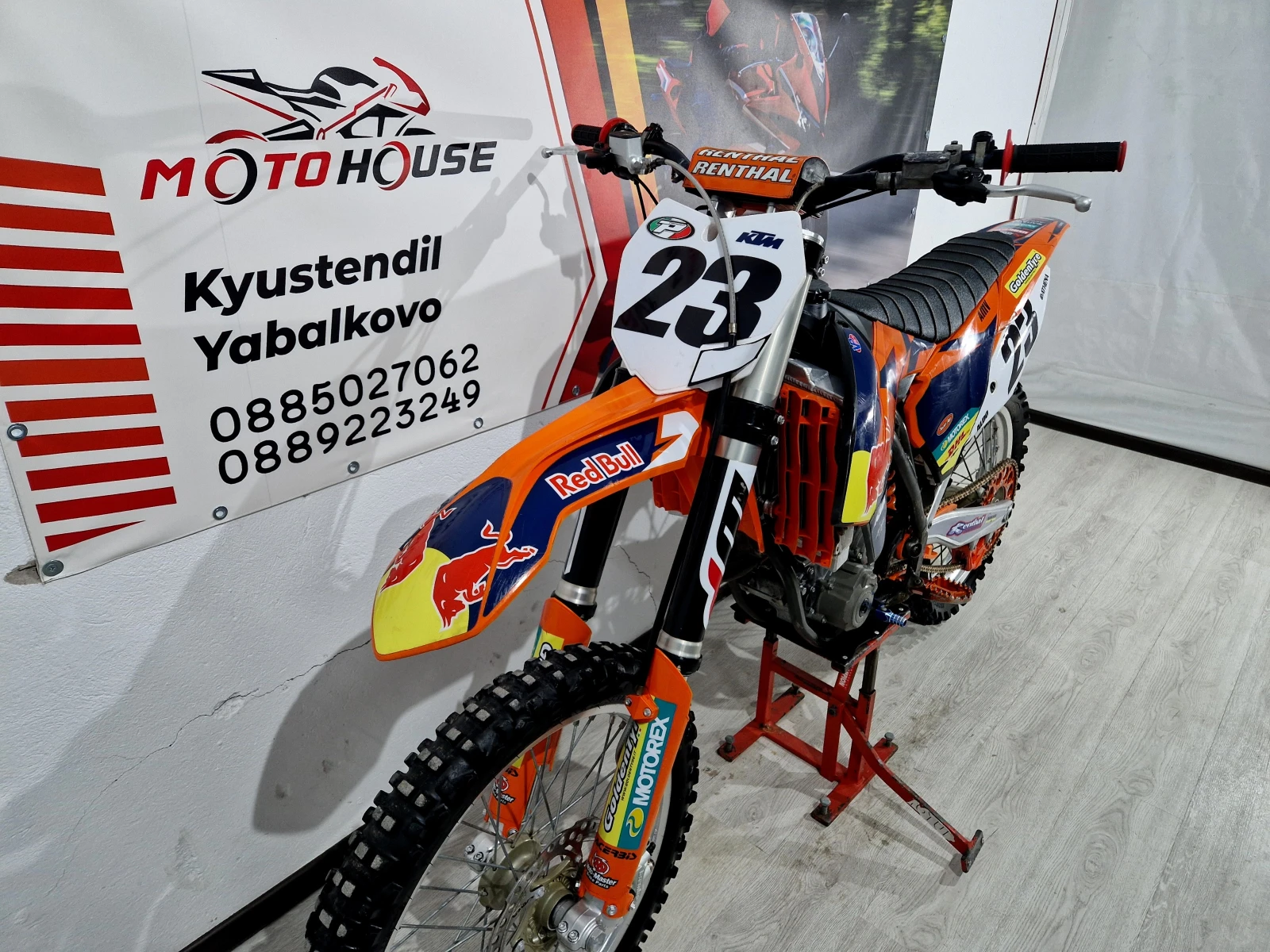 Ktm SX-F 350icc, 2015г.!!AKRAPOVIC!!СТАРТЕР!!, снимка 9 - Мотоциклети и мототехника - 56238280