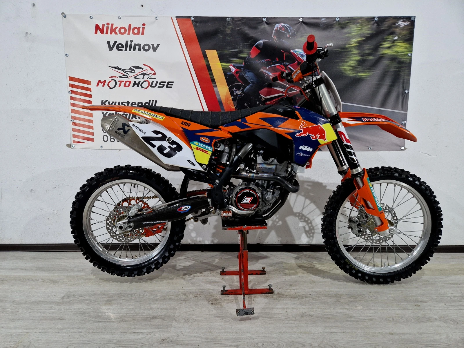 Ktm SX-F 350icc, 2015г.!!AKRAPOVIC!!СТАРТЕР!!