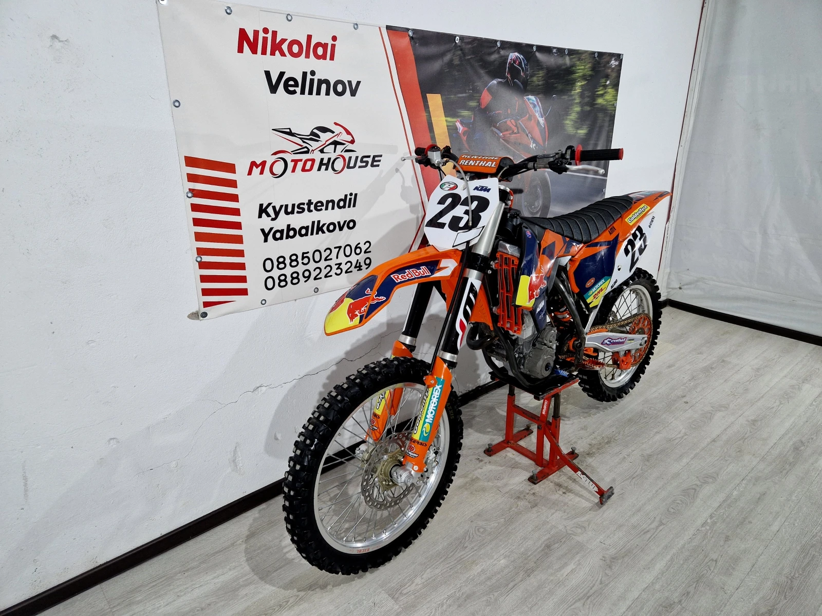Ktm SX-F 350icc, 2015г.!!AKRAPOVIC!!СТАРТЕР!!, снимка 7 - Мотоциклети и мототехника - 56238280
