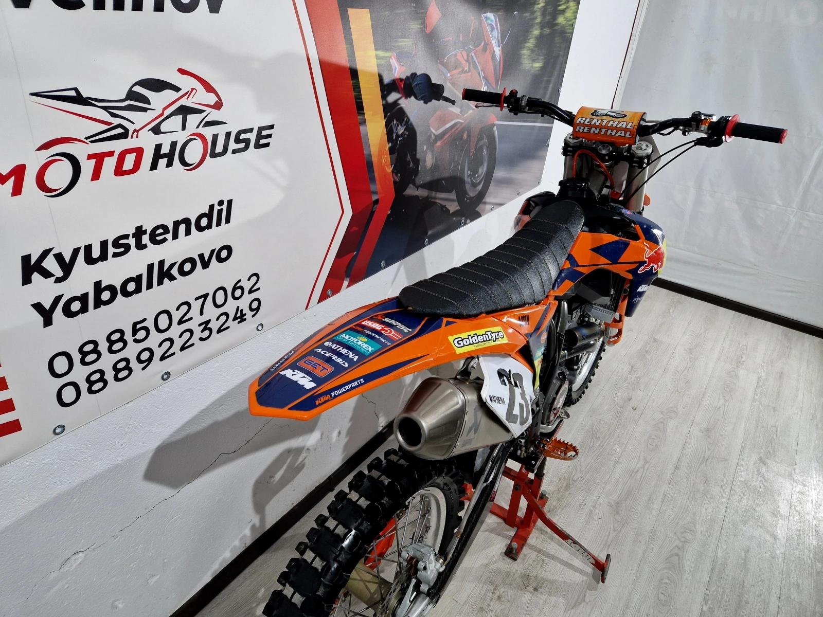 Ktm SX-F 350icc, 2015г.!!AKRAPOVIC!!СТАРТЕР!!, снимка 15 - Мотоциклети и мототехника - 56238280