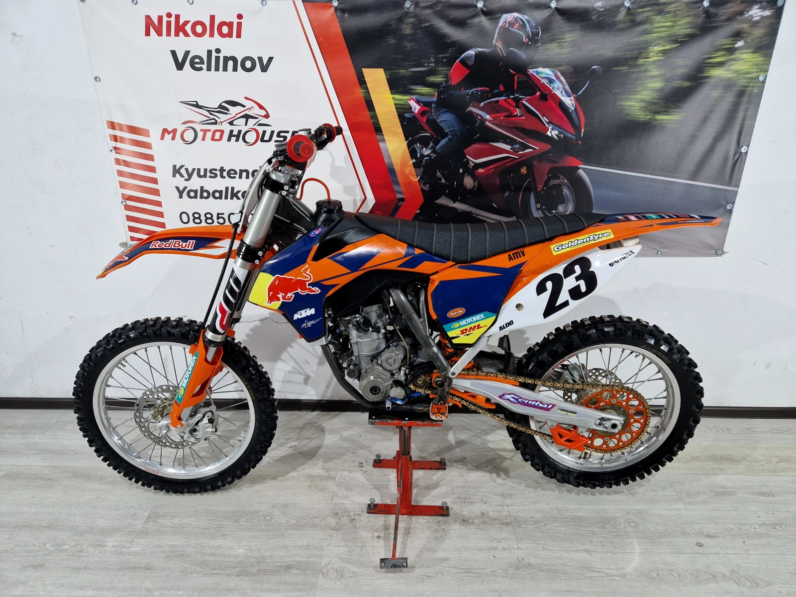 Ktm SX-F 350icc, 2015г.!!AKRAPOVIC!!СТАРТЕР!!, снимка 3 - Мотоциклети и мототехника - 56238280