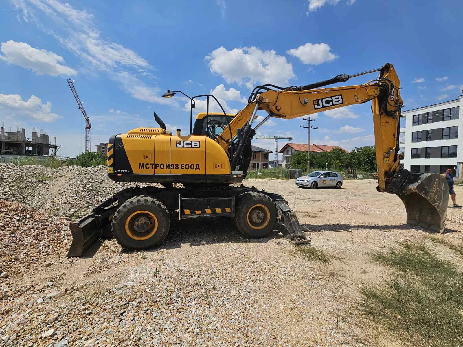 Багер JCB JS175W+ , снимка 5 - Индустриална техника - 55140276