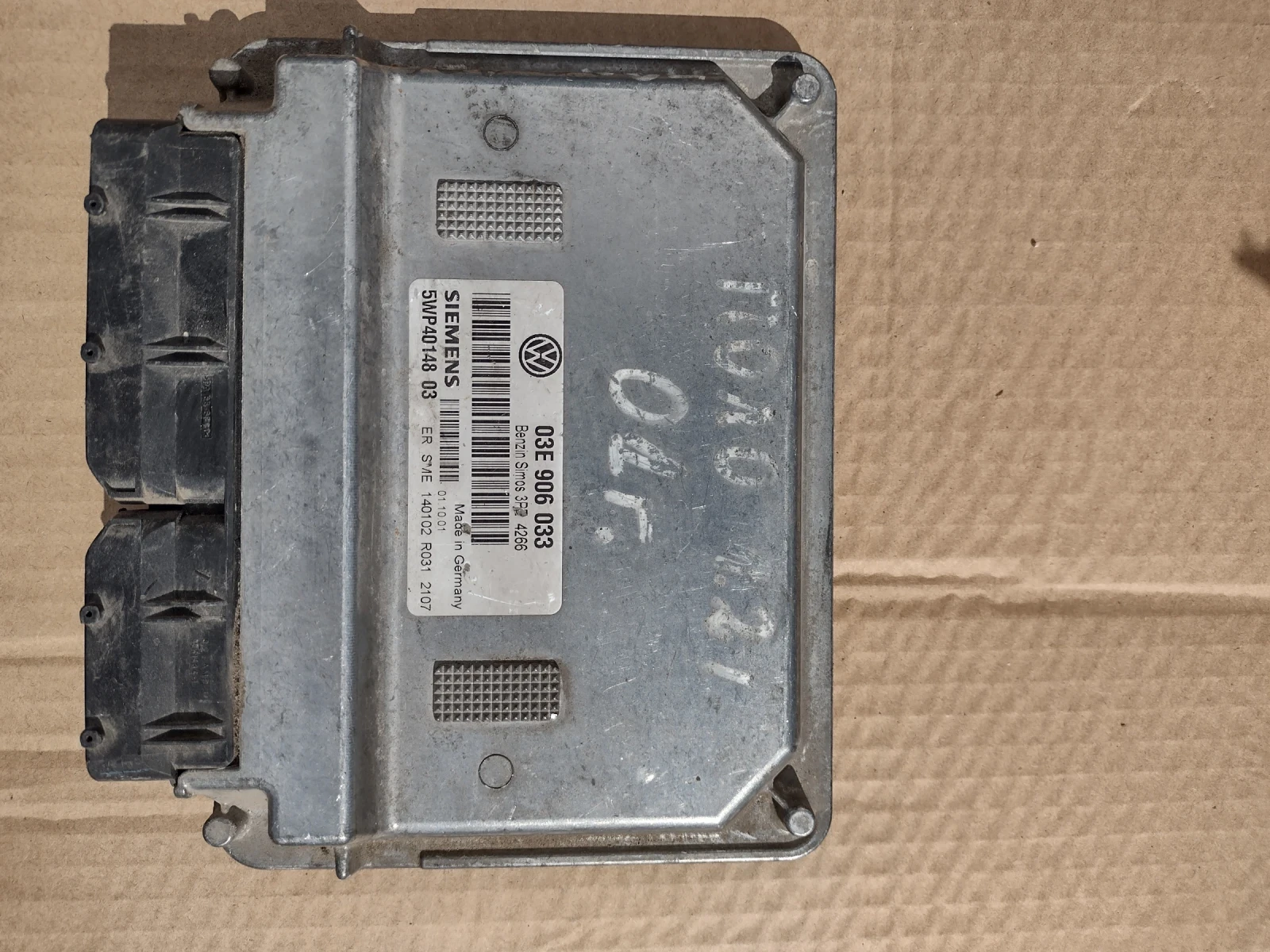 03E 906 033      VW POLO 1.2i  Siemens 5WP40148 03 | Mobile.bg   1