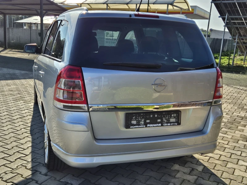 Opel Zafira 1.6турбо 150к.с  CNG, снимка 10 - Автомобили и джипове - 47600559