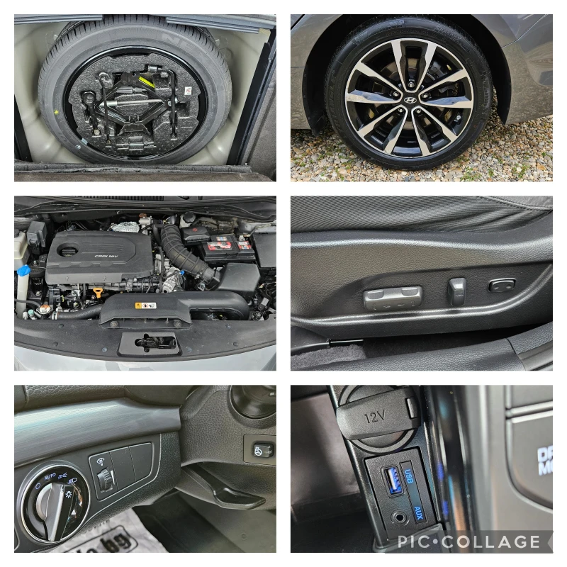 Hyundai I40 1, 7CRDi-140kс* 2016г* ЕВРО6* AВTOMAТИК* LED* НАВИ, снимка 15 - Автомобили и джипове - 51552208