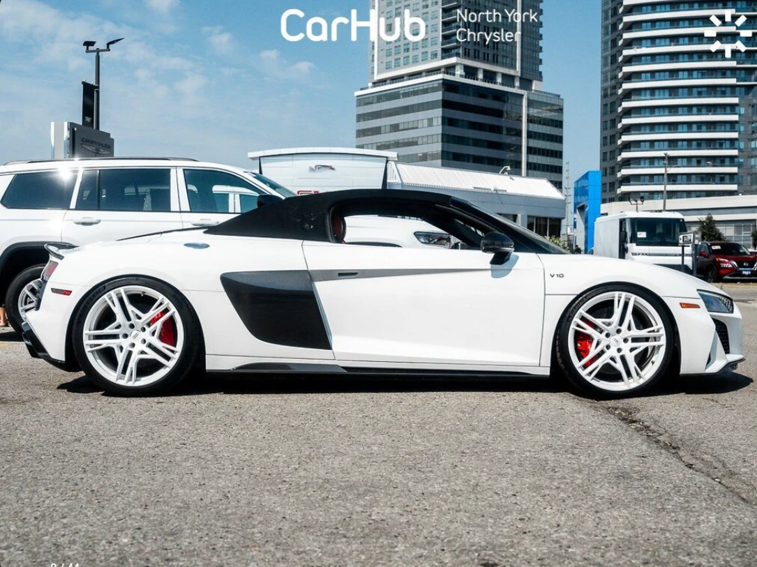 Audi R8 V10 Performance Spyder * АвтоКредит (ЦЕНА ДО БГ), снимка 7 - Автомобили и джипове - 53989005
